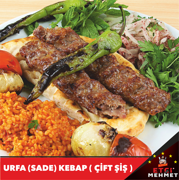 Urfa (Sade) Kebap ( Çift Şiş )